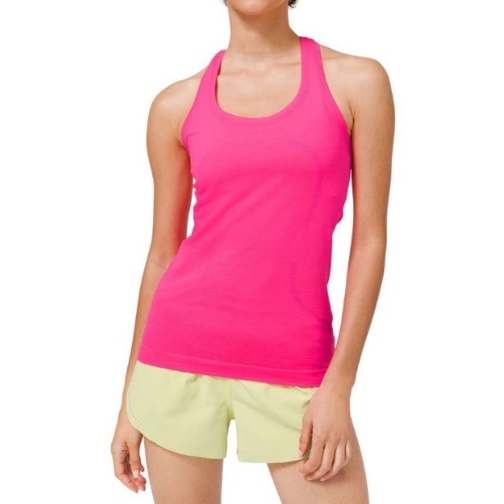 Lululemon Swiftly Tech Racerback 2.0 Tank pink Size 6 Workout Running